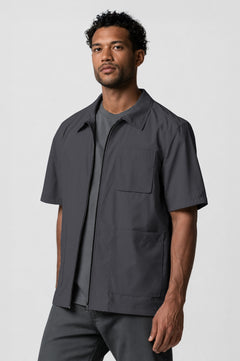 Barber Jacket - Front Zipper